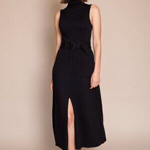 Elle Belted Sweater Dress